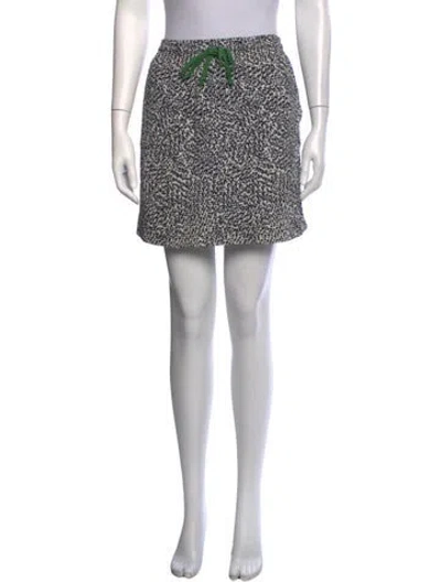 Pre-owned Celine Wool Mini Skirt In Grey