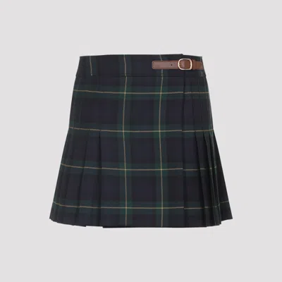 CELINE WOOL MINI SKIRT
