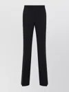 Celine Wool Gabardine Pants With Front Pleats