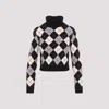 Celine Wool Pullover Sweater For Women In Multicolour