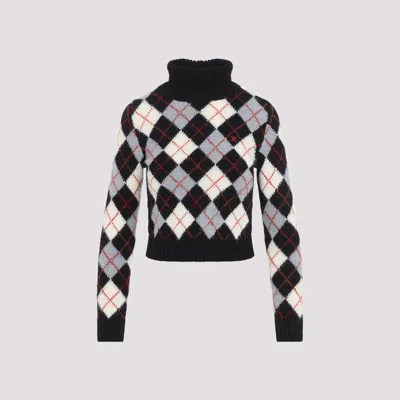 Celine Wool Pullover Sweater For Women In Multicolour