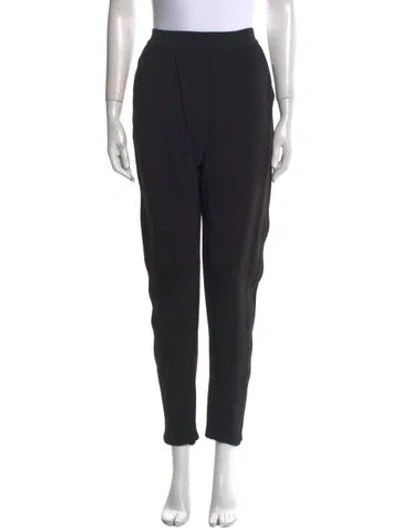 Pre-owned Celine Wool Skinny Leg Pants In Black