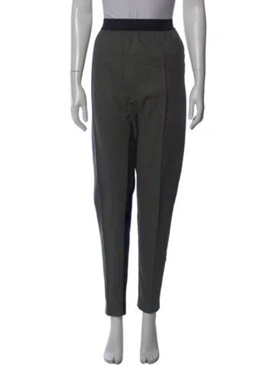 Pre-owned Celine Wool Skinny Leg Pants In Multi