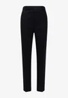 Celine Wool Straight-leg Pants In Multi