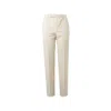 Celine Wool Striped Pants With Flared Legs And Classic Fit In White