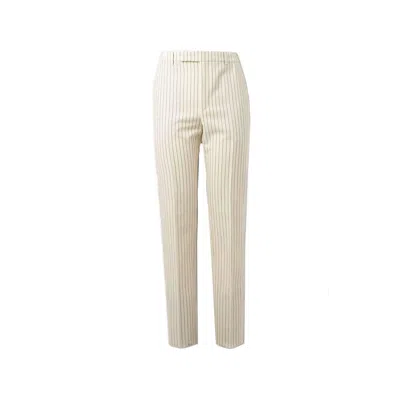 CELINE WOOL STRIPED PANTS