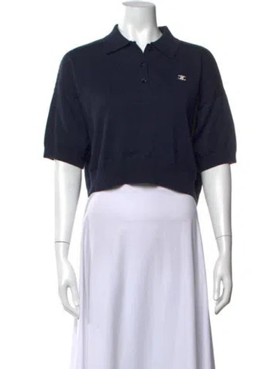 Pre-owned Celine Wool Sweater W/ Tags In Blue