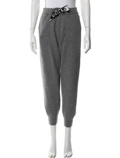 Pre-owned Celine Wool Sweatpants In Gray