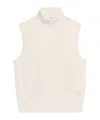 Celine Wool Turtleneck Pullover In Nude