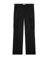Celine Belt-loop Casual Pants In Black