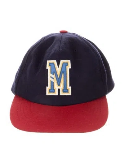 Pre-owned Celine Woven Embroidered Baseball Cap In Multi