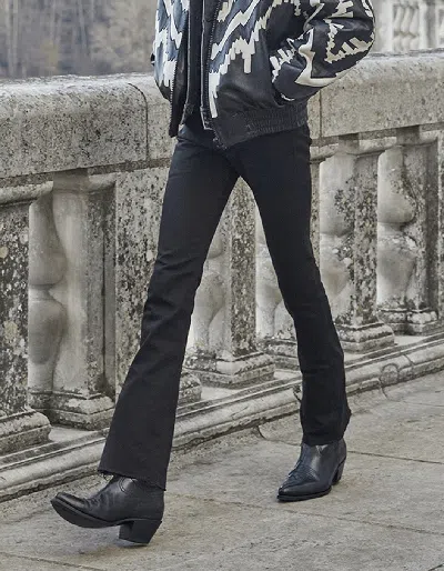 Pre-owned Celine X Hedi Slimane Dylan Flare Jeans In Black