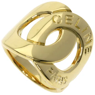 Pre-owned Celine Yellow Band Ring ()