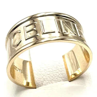Pre-owned Celine Yellow Gold Yellow Gold (18k) Band Ring ()