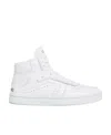 Celine Z High-top Leather Trainers In White