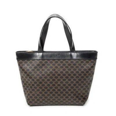 Pre-owned Celine Zip Tote In Black