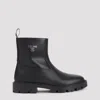 Celine Chunky Sole Round Toe Zipped Boot In Black