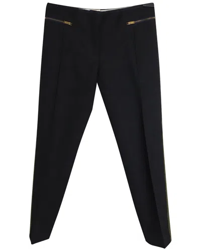Celine Zipped Pocket Trousers In Black
