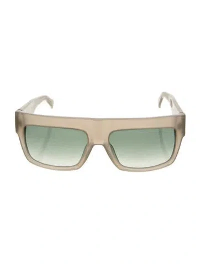 Pre-owned Celine Zz Oversize Sunglasses In Neutral
