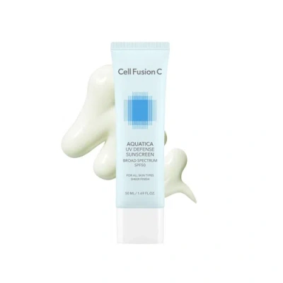 Cell Fusion C Aquatica Uv Defense Face Sunscreen In Blue