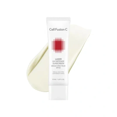 Cell Fusion Laser Uv Defense Sunscreen In White