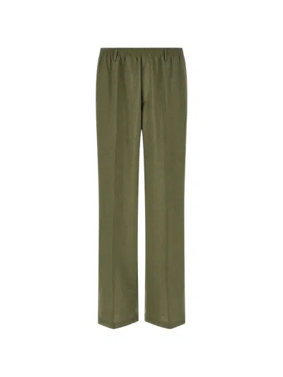 Cellar Door Alfonso Bl Trousers Straight Leg Back Pocket In Green