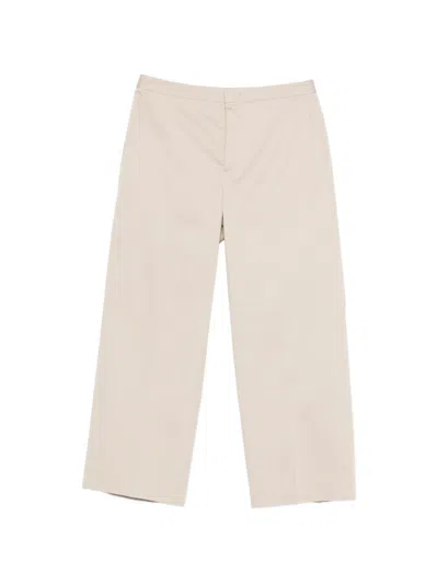 Cellar Door Angel Wide-leg Trousers In Neutral