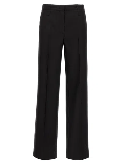 Cellar Door Black Virgin Wool Dress Women's Pants