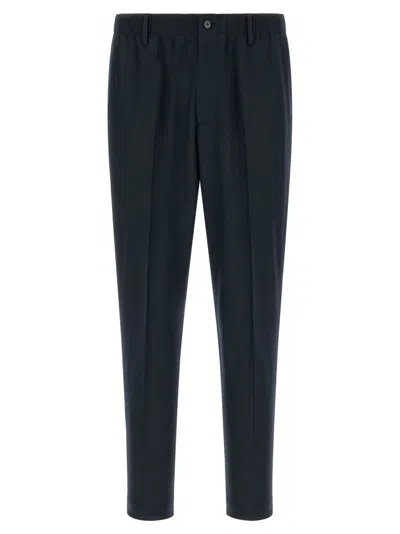 Cellar Door Blue Flat Front Trousers