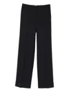 Cellar Door Ima Wool Trousers Clothing In Black