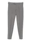 Cellar Door Button-fly Trousers In Gray