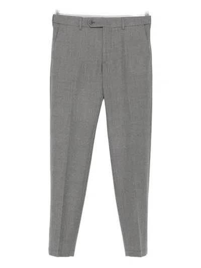 Cellar Door Button-fly Trousers In Gray