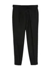 Cellar Door Cambridge Trousers Cuffed Hems In Gray