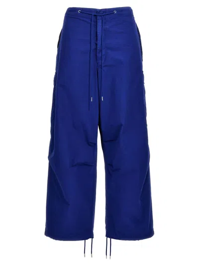 Cellar Door Cargo 6 Pants In Blue