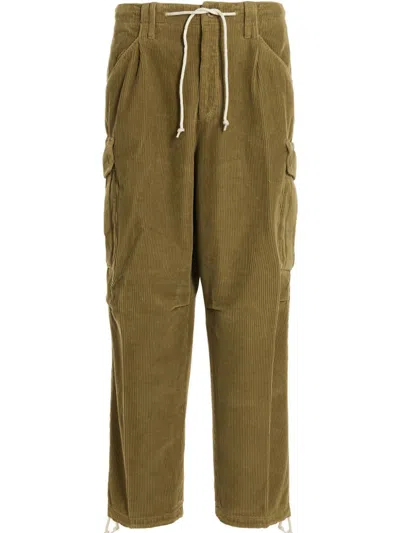 Cellar Door Green Cargo Trousers