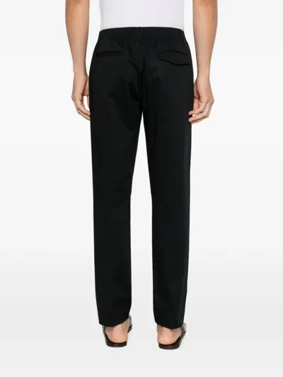 Cellar Door Ciak Tapered Trousers In Black