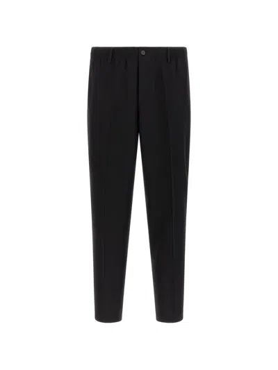 Cellar Door Ciak Tapered Trousers In Black