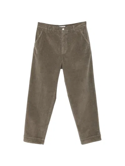 Cellar Door Corduroy Trousers In Green