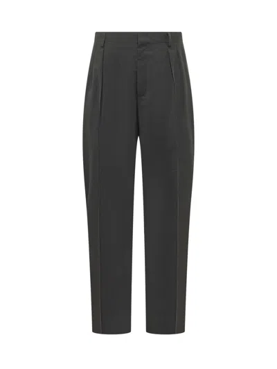 Cellar Door Dark Grey Pleated Pants