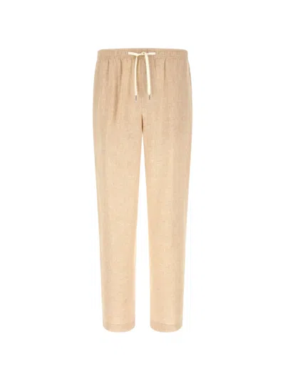 Cellar Door Alfred Trousers Tailored Cut Side And Back Pockets In Brown