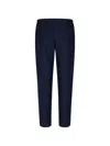 Cellar Door Drawstring Track Pants In Blue