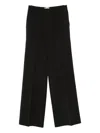 Cellar Door Elasticated-waist Trousers In Black