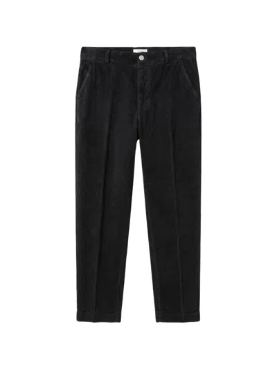Cellar Door Fadi Corduroy Trousers In Black