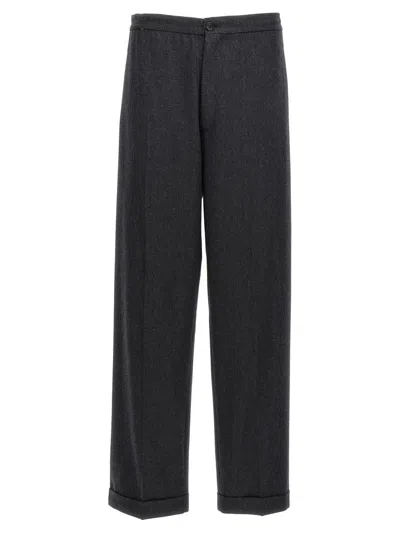 Cellar Door Fred Pants In Grey