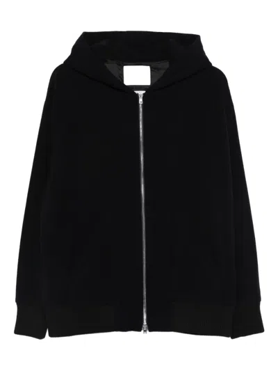 Cellar Door Hooded Jacket In Black