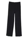 Cellar Door Ima Wool Trousers Clothing In Black