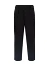 Cellar Door 'lucio' Pleated Front Trousers With Belt Loops