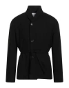 Cellar Door Man Jacket Black Size M Virgin Wool, Polyester In Black