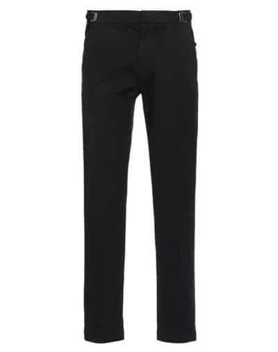 Cellar Door Man Pants Black Size 28 Cotton, Elastane