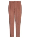 Cellar Door Man Pants Brown Size 34 Cotton, Elastane In Brown